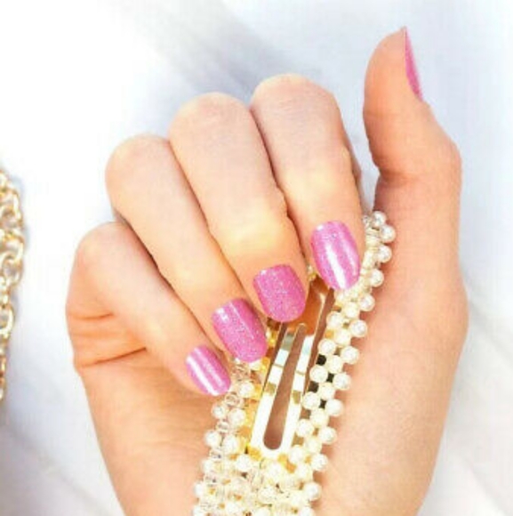 Color Street Other - czech me out color street nails pink glitter barbiecore